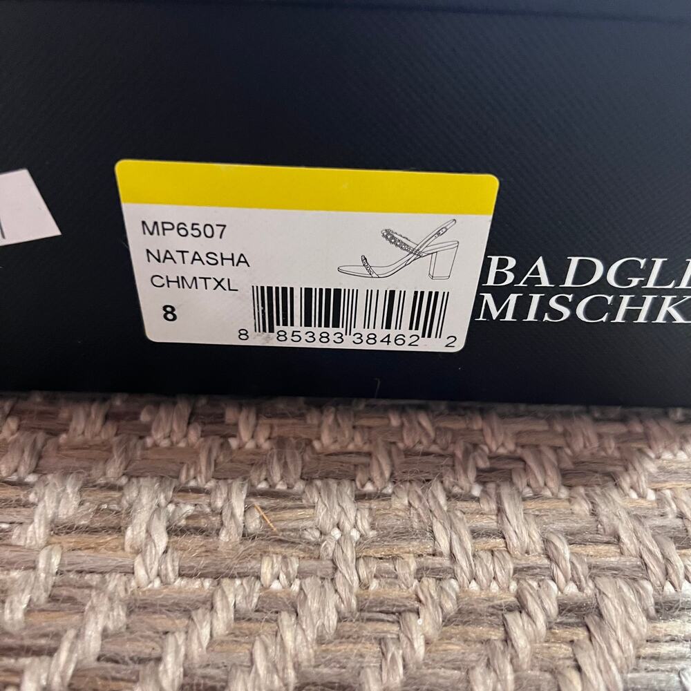 Badgley Mischka Natasha heel sz 8 - Picture 7 of 10